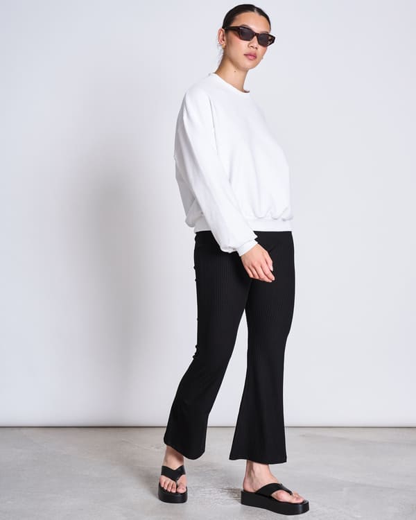 Sweatshirt SARAIA - white
